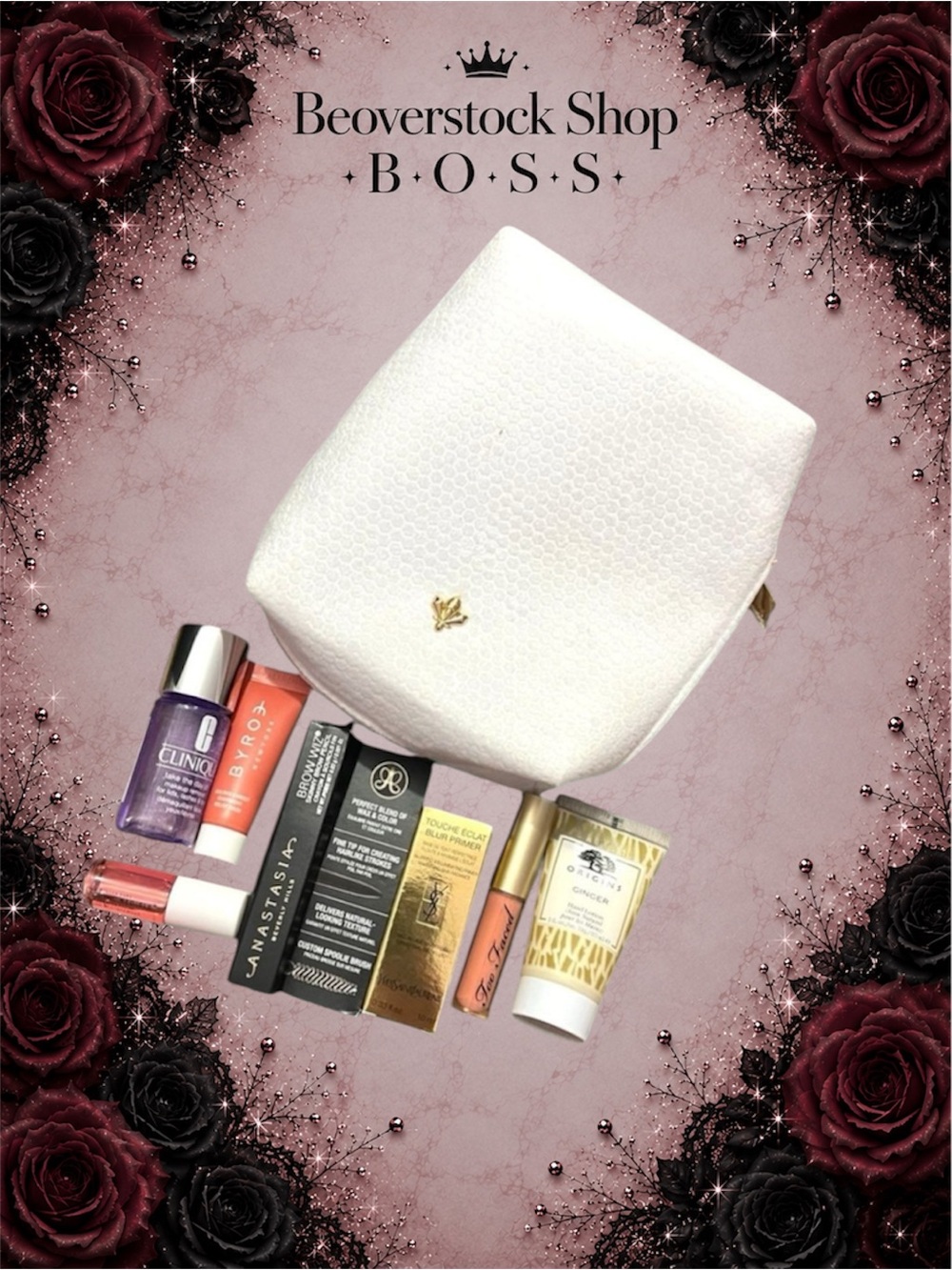 New Luxury Travel Sized Bundle NWT 8 Pieces Clinique/YSL/ Too Faced/Byroe